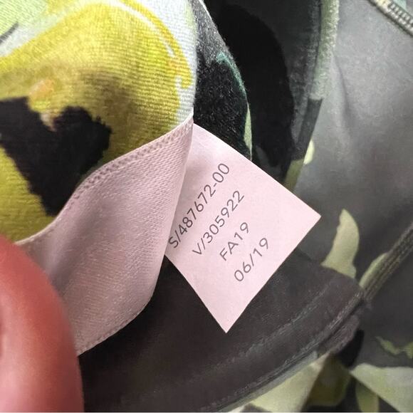 ATHLETA Elation Floral 7/8 Tight Size Small floral green - Picture 5 of 7